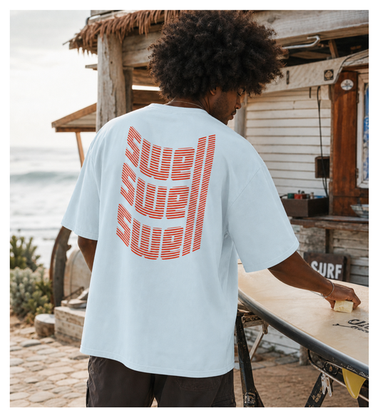 Swell Men's Graphic T-Shirt – Surf Lifestyle Print Cotton Tee