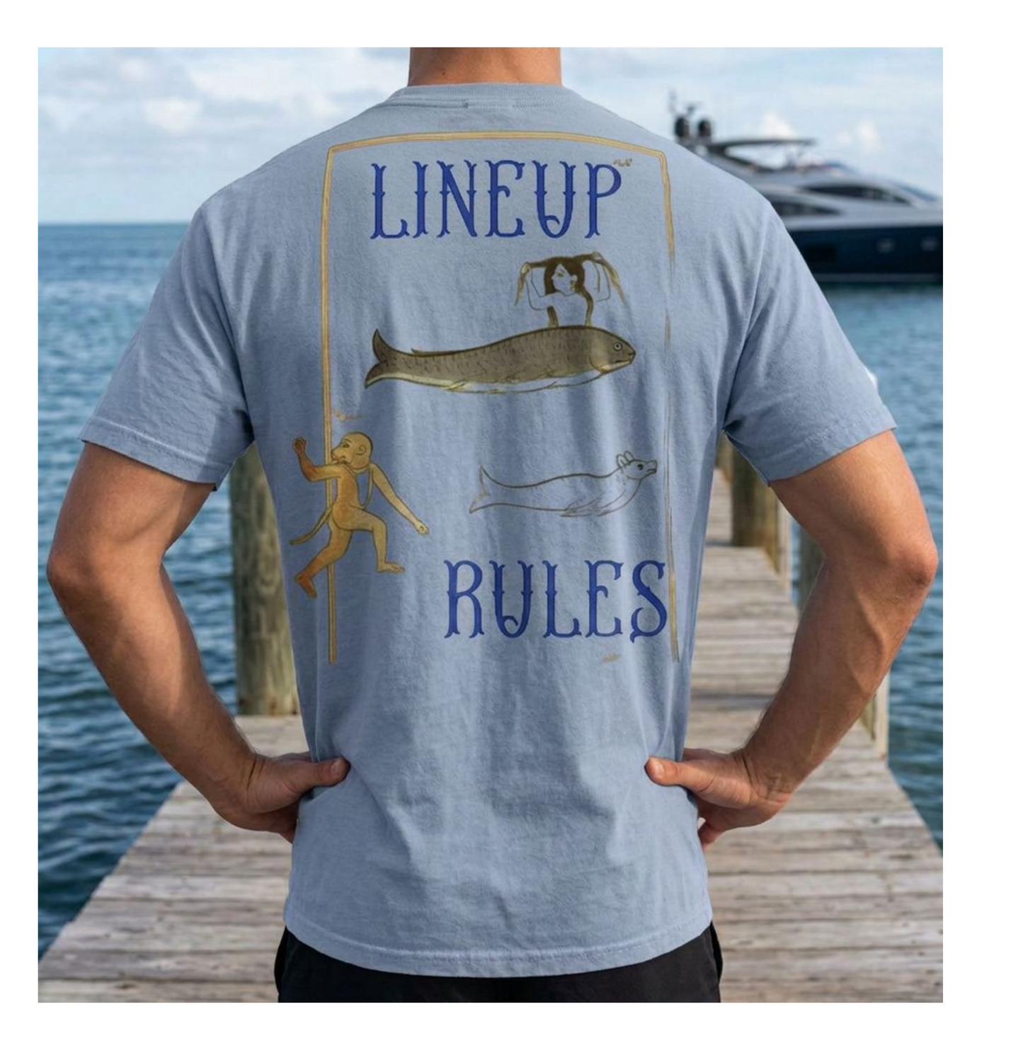Line Up Rules Men's Tee