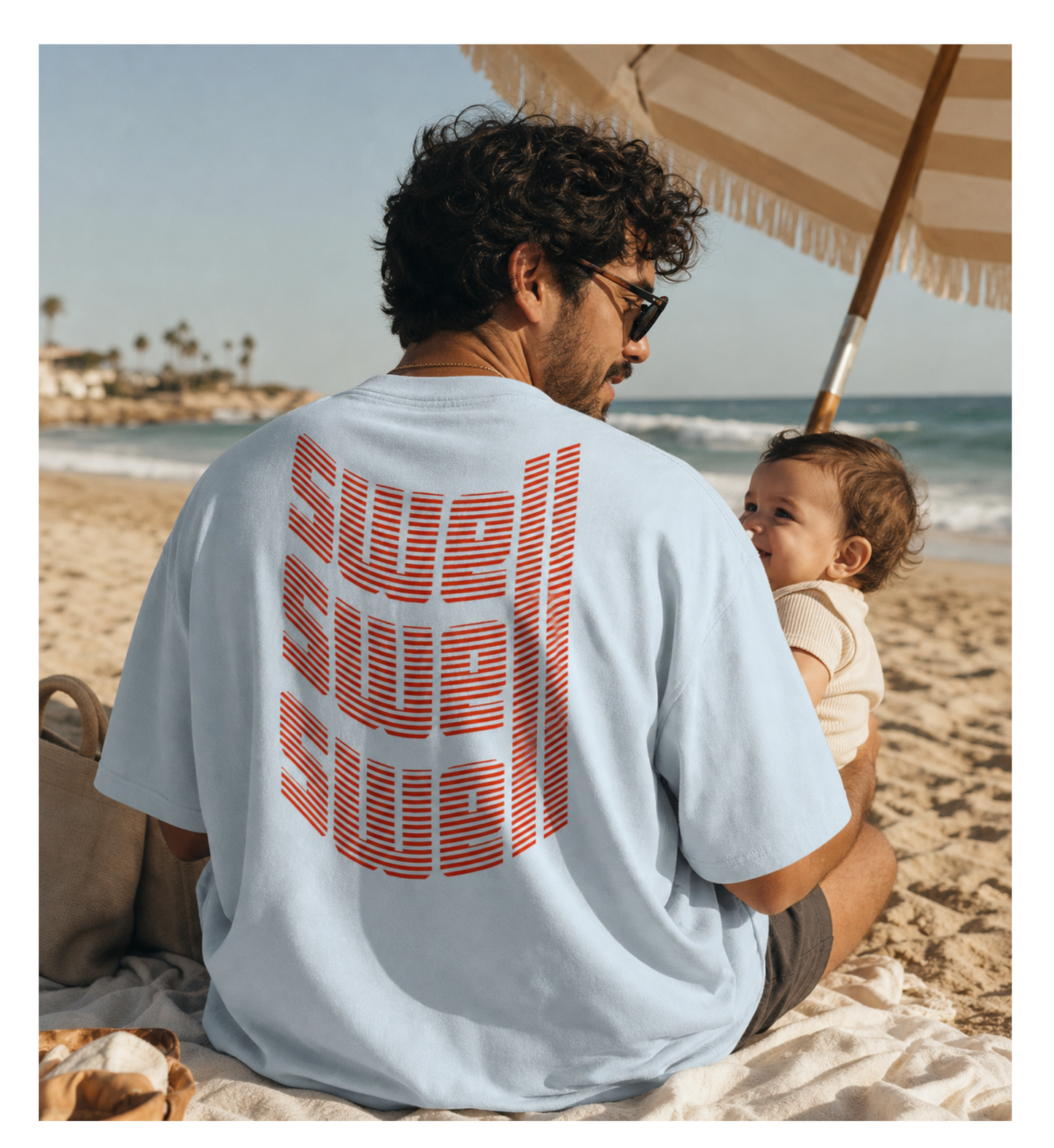 Swell Men's Graphic T-Shirt – Surf Lifestyle Print Cotton Tee