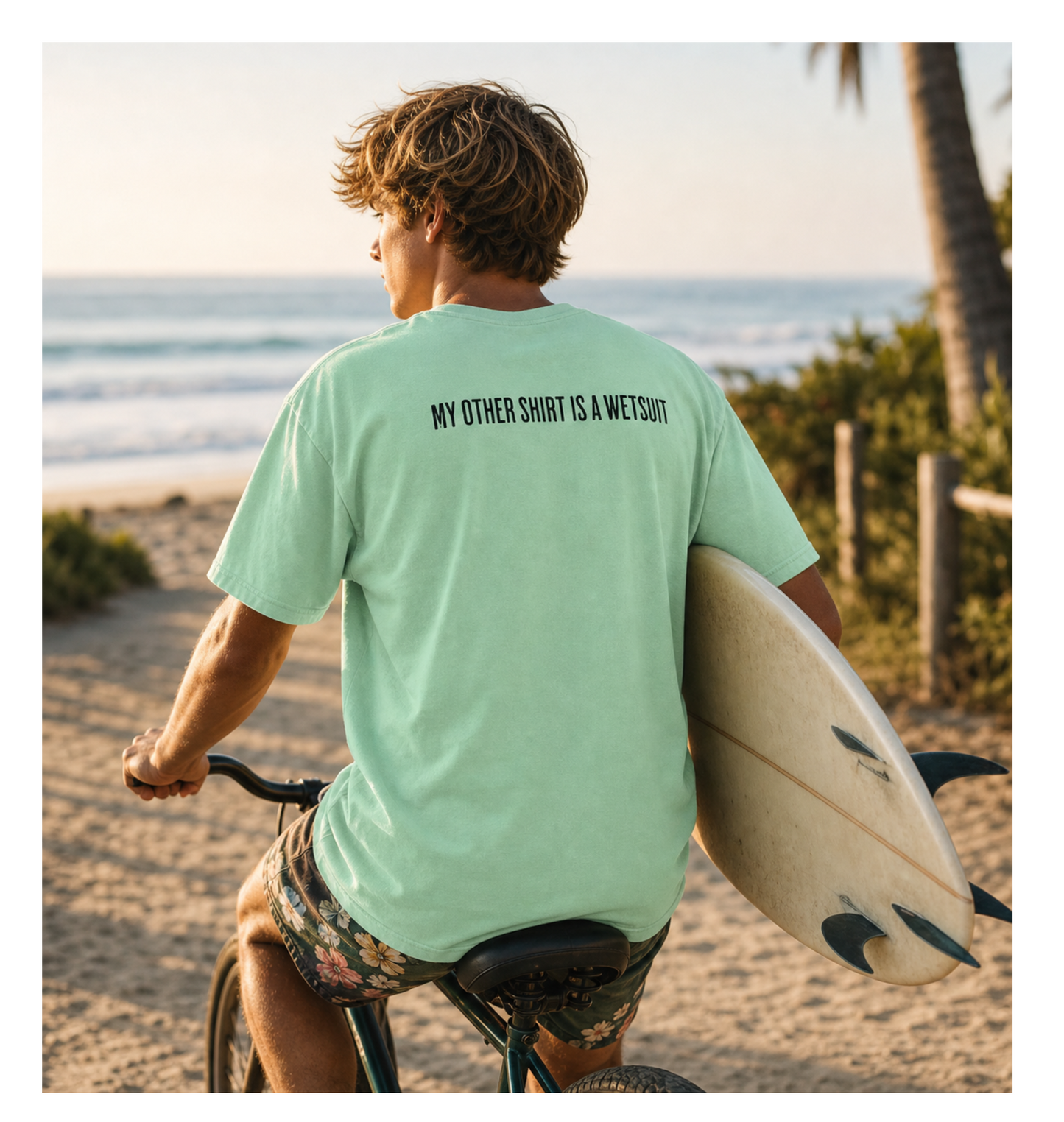 My Other Shirt Men's Graphic T-Shirt – Surfer Lifestyle Print Cotton Tee