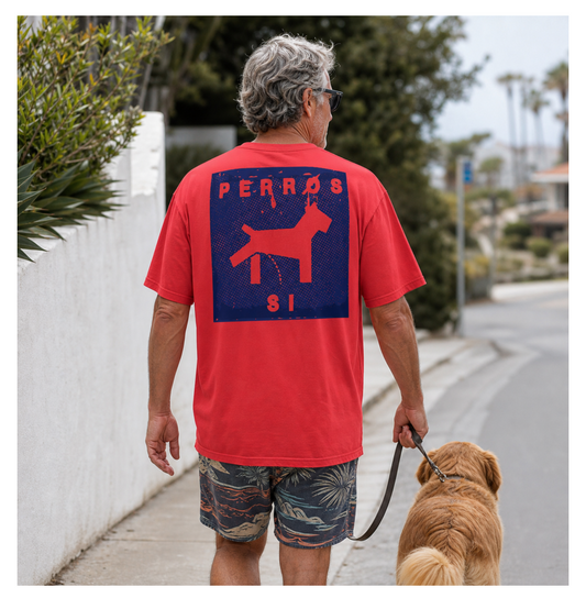 Dog Day Men's Graphic T-Shirt – Street Sign 100% Cotton Surf Tee